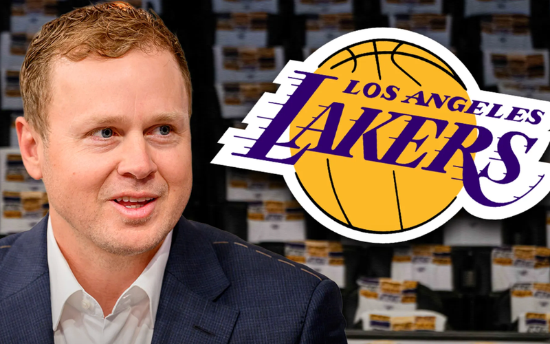Spencer Pratt Takes His Mayoral Campaign Courtside at Lakers Game