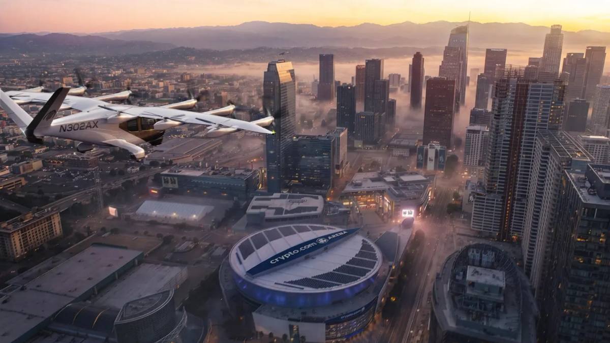 L.A. Gets Its Own "Jetsons" Vibe: Electric Sky-Taxis Landing Downtown Before the 2028 Olympics!