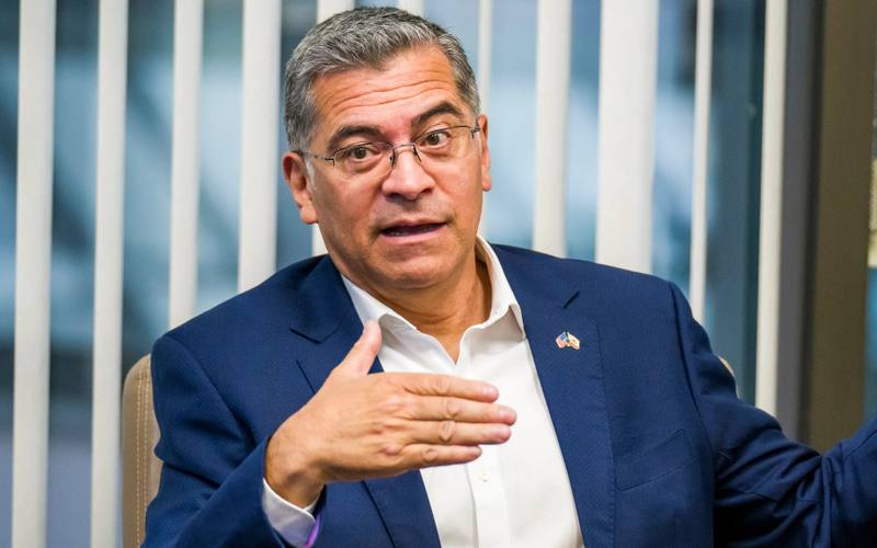 Xavier Becerra Just Had a Rough Sit-Down, and the Internet Is Calling It Painful to Watch