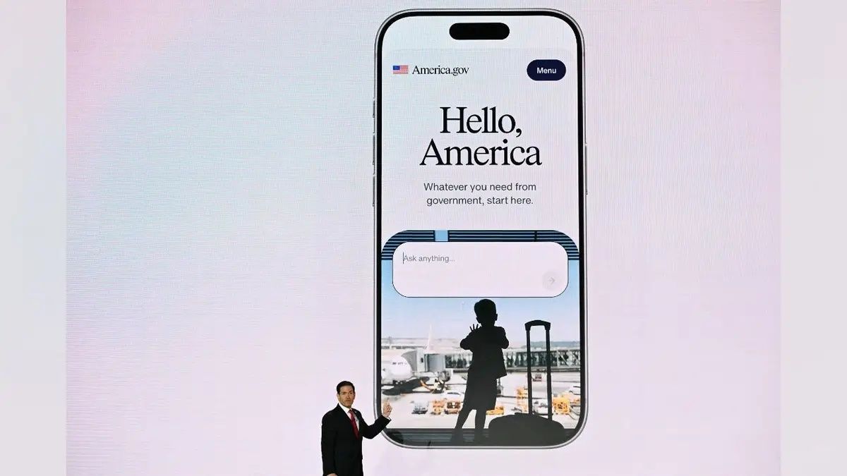 Trump Launched America.gov Like a Tech Keynote, and Washington Has Never Looked This Slick