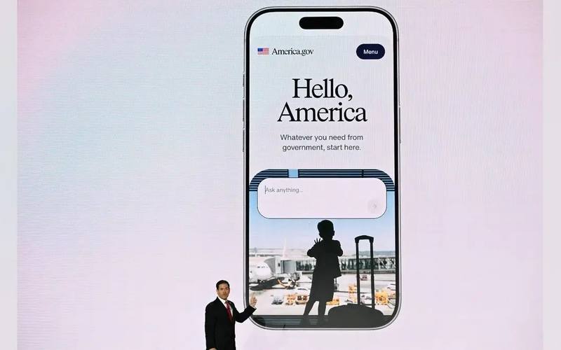 Trump Launched America.gov Like a Tech Keynote, and Washington Has Never Looked This Slick
